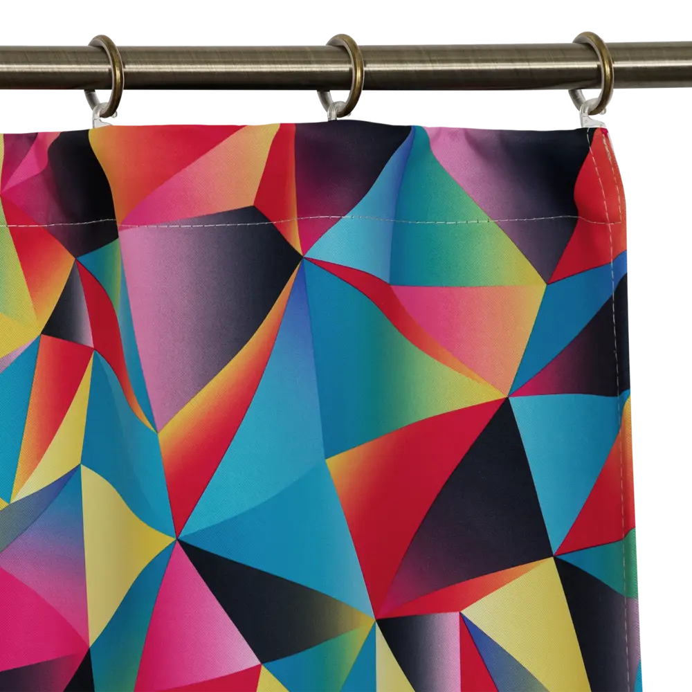 Штора на ленте «Поп-арт» 145х260 см разноцветная SEASONS STLM-2209612 - Вид №2