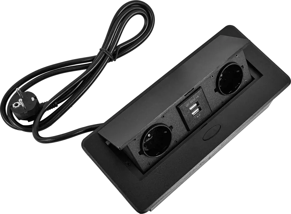 Skybeam Встраиваемый выдвижной удлинитель с 2 розетками 89212827