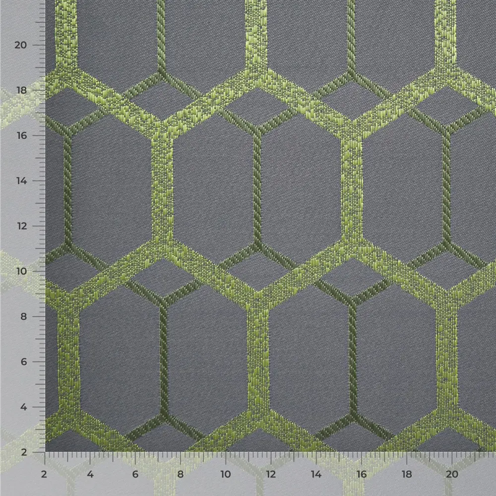 Ткань 1 м/п Prem Yang жаккард 290 см цвет зеленый TEX REPUBLIC STLM-2015704 - Вид №3