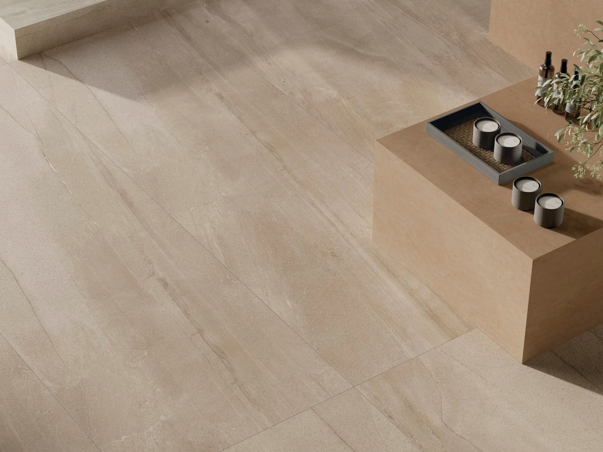 Пол из керамогранита с эффектом камня Fiandre Megalith Maximum ARCH-00112778