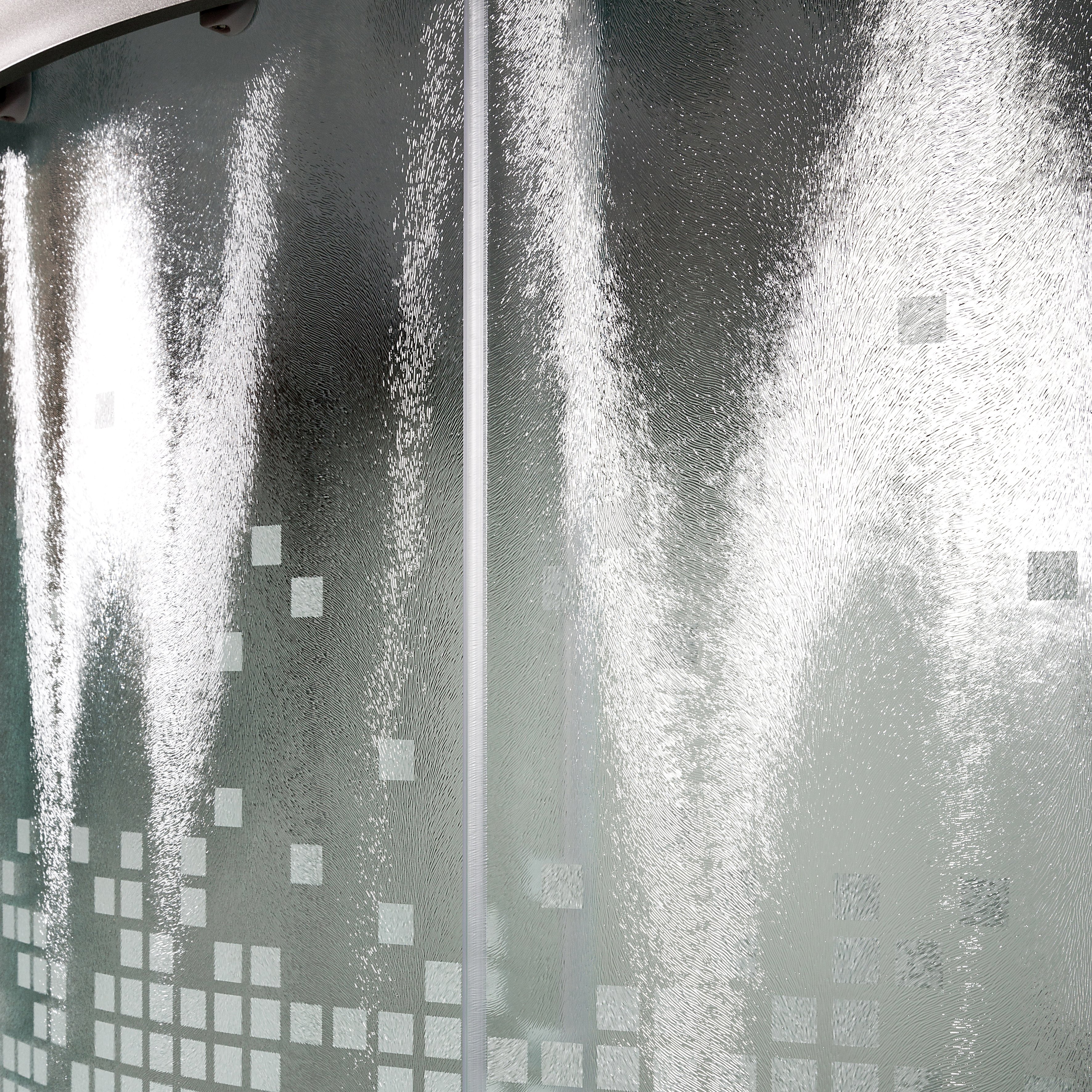 А01 LED с кнопкой и гидромассажем Душевая кабина DETO Серия А L 990 стандартная - Вид №9