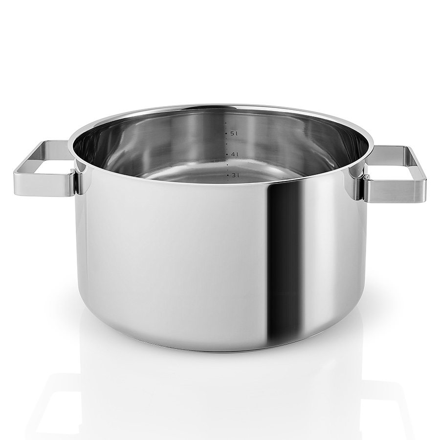 281260 Кастрюля с крышкой nordic kitchen 6 л нержавеющая сталь Eva Solo  - Вид №5