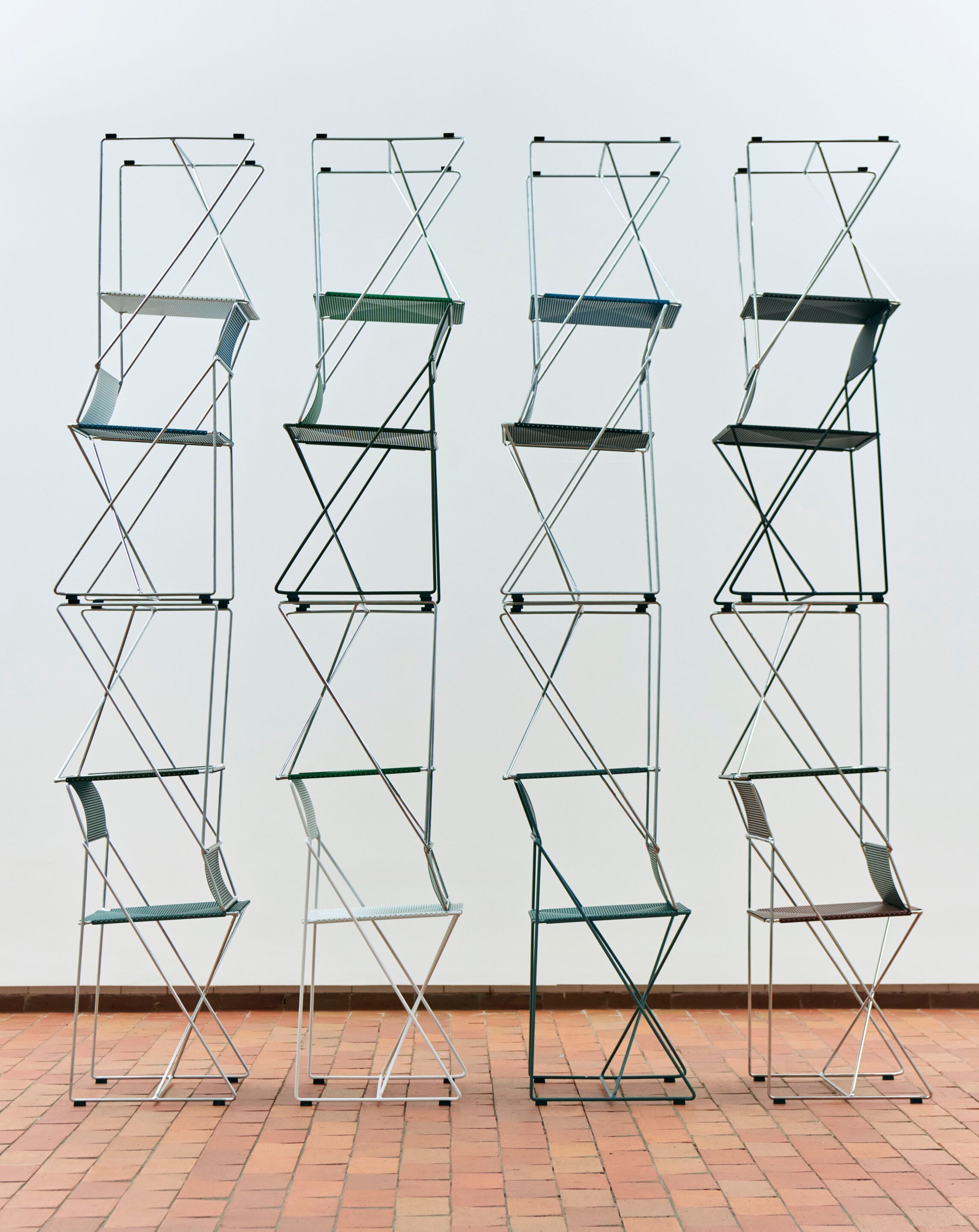 Штабелируемый стул из оцинкованной стали In Stock Hay ARCH-00149232 - Вид №8