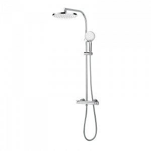 138200 BASIC Душ термостатический с колонкой Хром GRB MIXERS