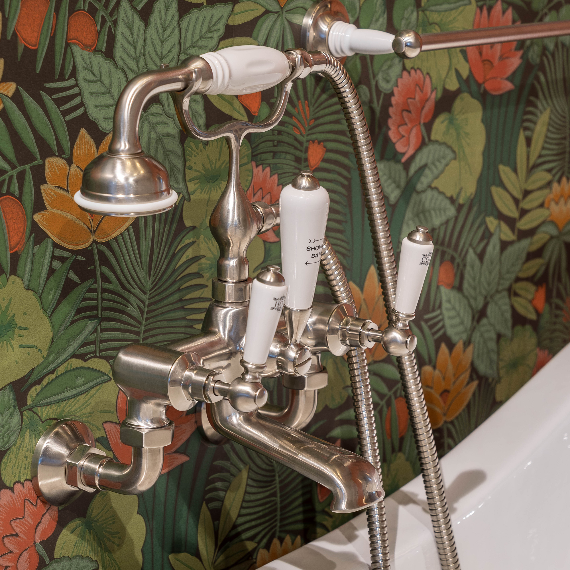 Traditional bathrooms Смеситель для ванны и душа ASCOT 3/4 " Tb350.514.nk  - Вид №1