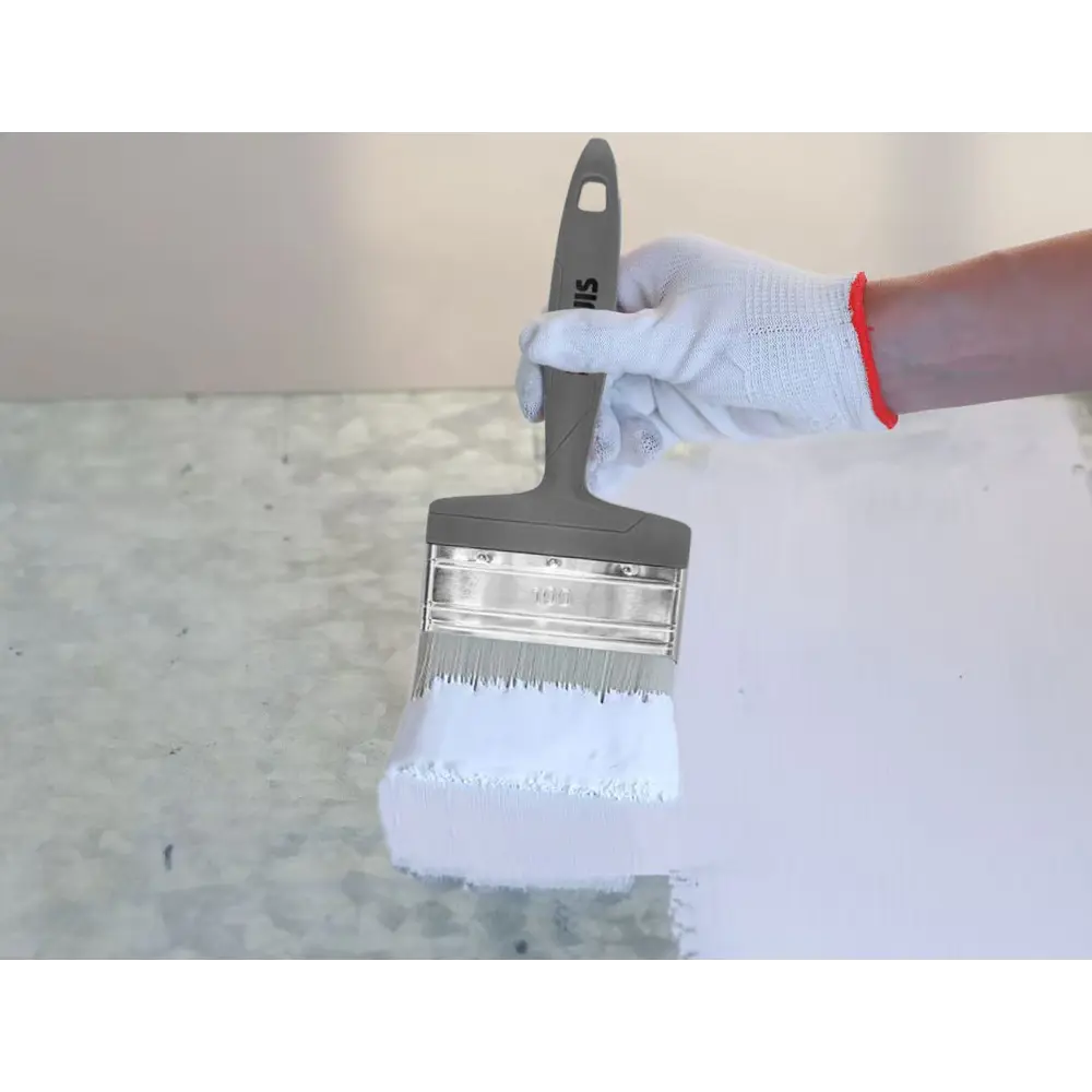 Кисть плоская для водных красок 100 мм DILWIS синтетическая щетина STLM-2036473 - Вид №3