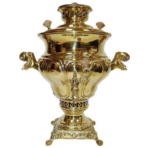 Самовар Персидский С Momtaz/3 жаровый 5 л. + труба Santreyd 2681 - Вид №1