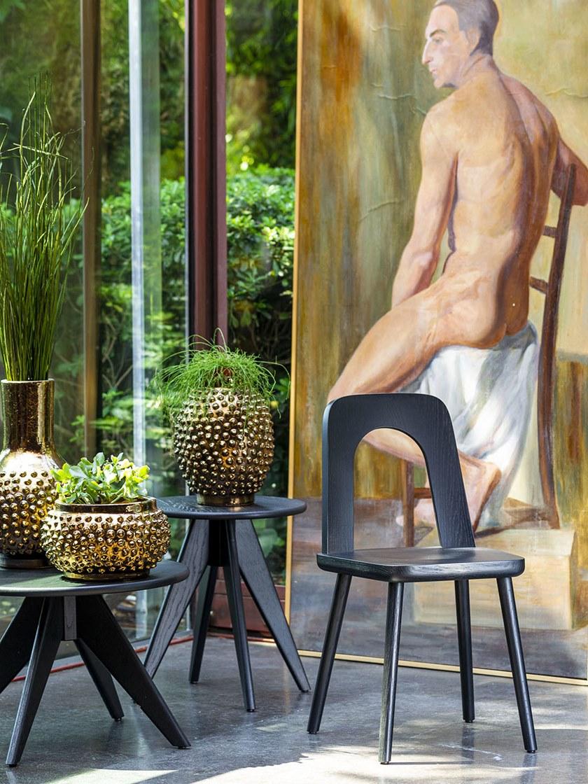 SIPA Стул из лакированного дуба Arco sun-id-1388075 - Вид №2