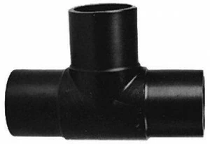 SANIT 852700210825401 Тройник 90 °, ПЭ 100, 17 СДР, длинные