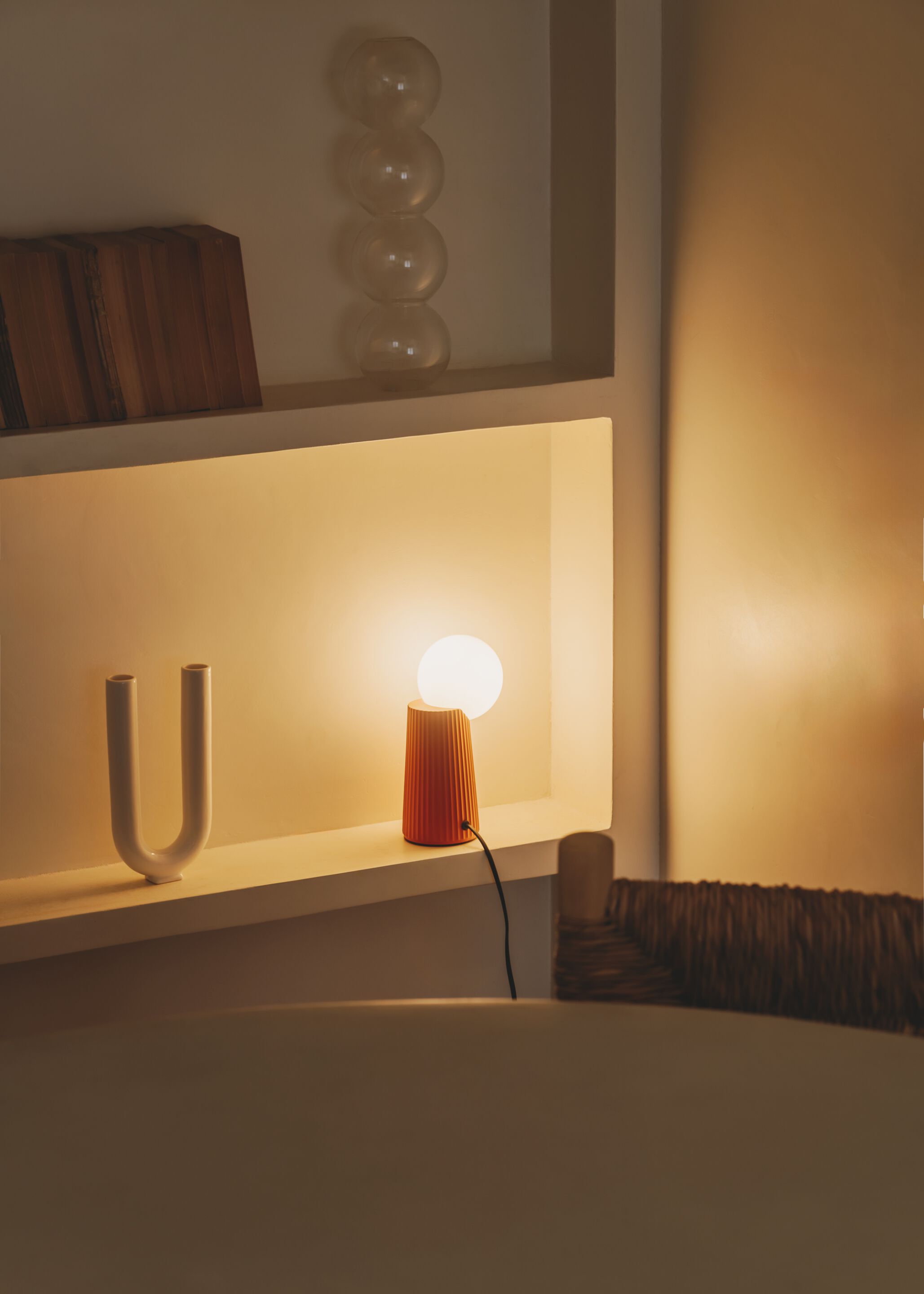 Светодиодная настольная лампа из глины Milan Iluminacion LAND ARCH-00063970 - Вид №7