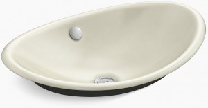 K-5403-P5-FD Накладная раковина на столешницу  прямоугольная Kohler