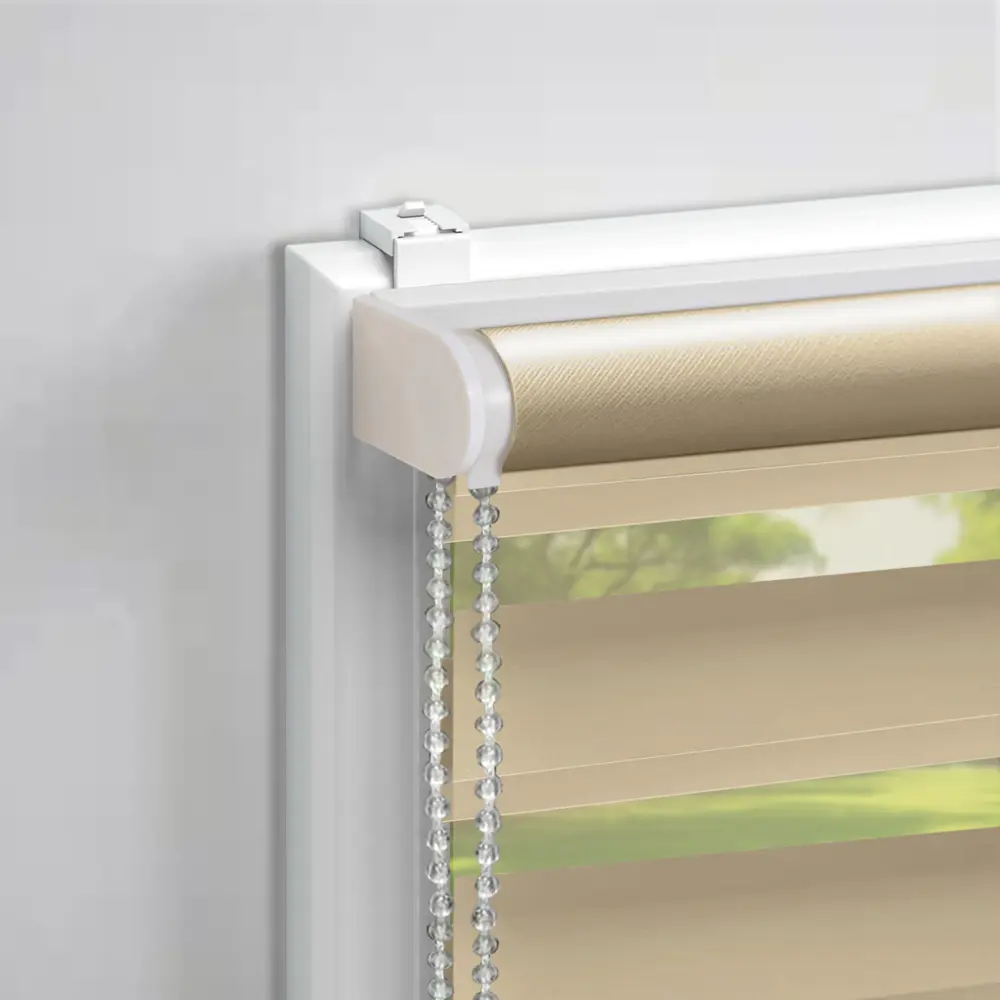 Рулонная штора день-ночь KREAFORTA Moskva с регулируемым светом 89408549 STLM-1584831 - Вид №2