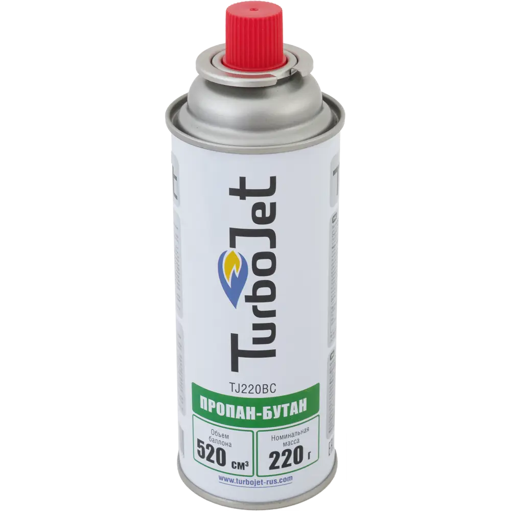 Картридж пропан-бутан Turbojet TJ220BC, 220 г Santreyd STLM-2139746