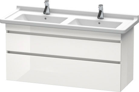 DS649005151 Тумбочка подвесная DuraStyle #DS6490 1200 x 470 мм Сосна коричневая, декор Duravit - Вид №2