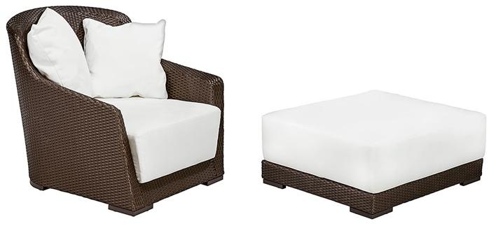 Braid Садовое кресло из синтетического волокна с подлокотниками Mood 103.003 - Вид №1