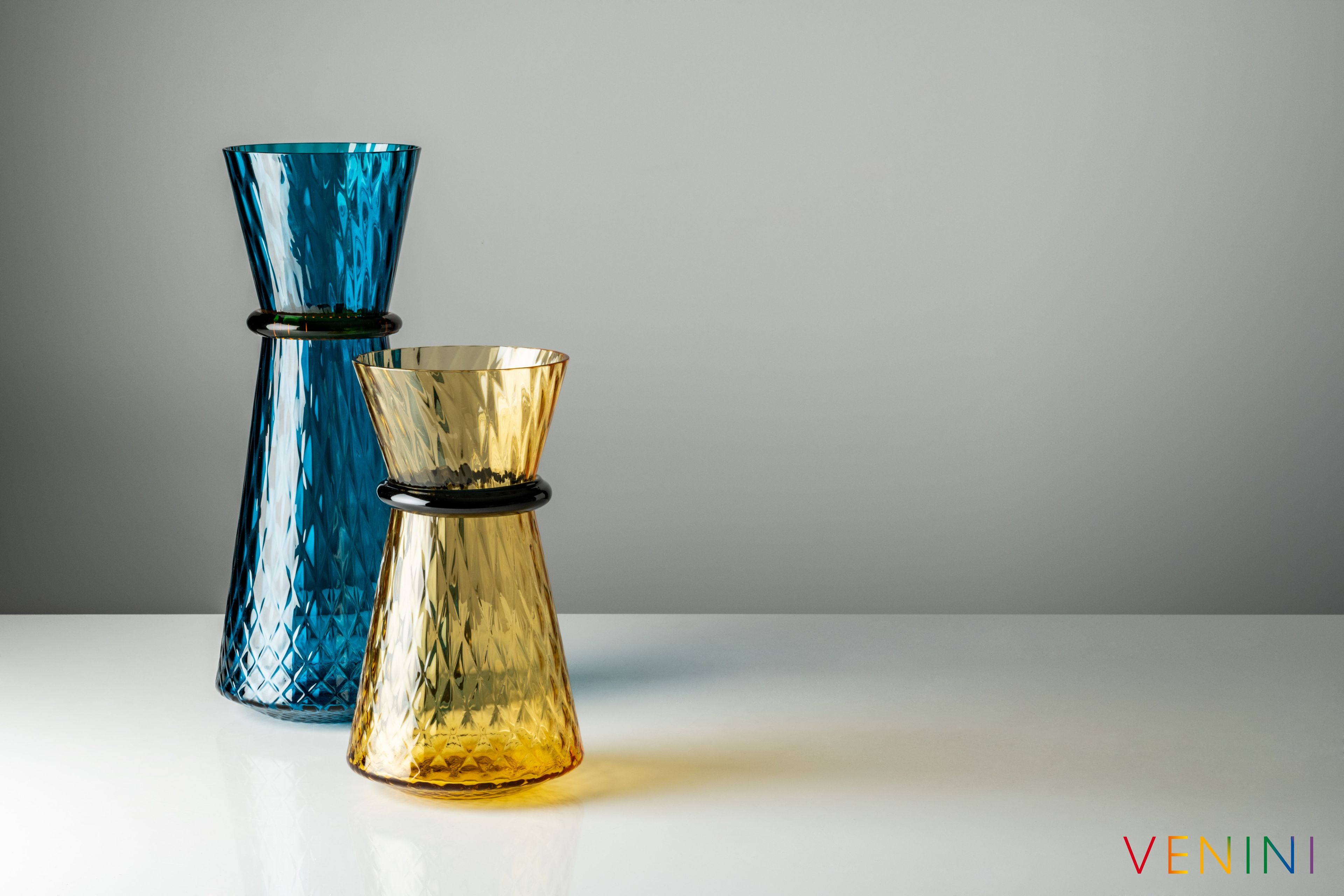 ВАЗа ручной работы из дутого стекла VENINI тиара ARCH-00140002 - Вид №16