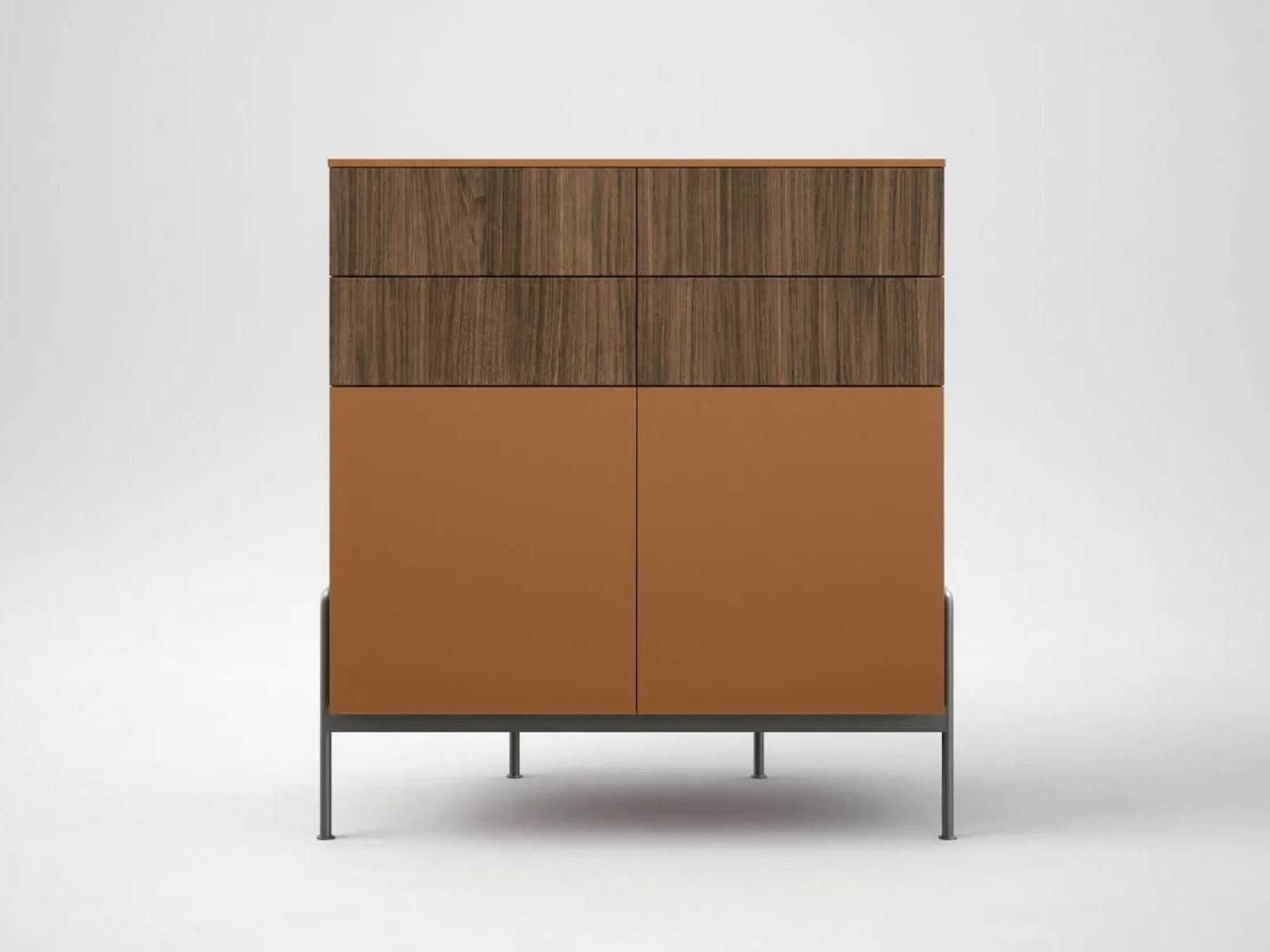 Деревянный шкаф с распашными дверцами Novamobili ARCH-00088259