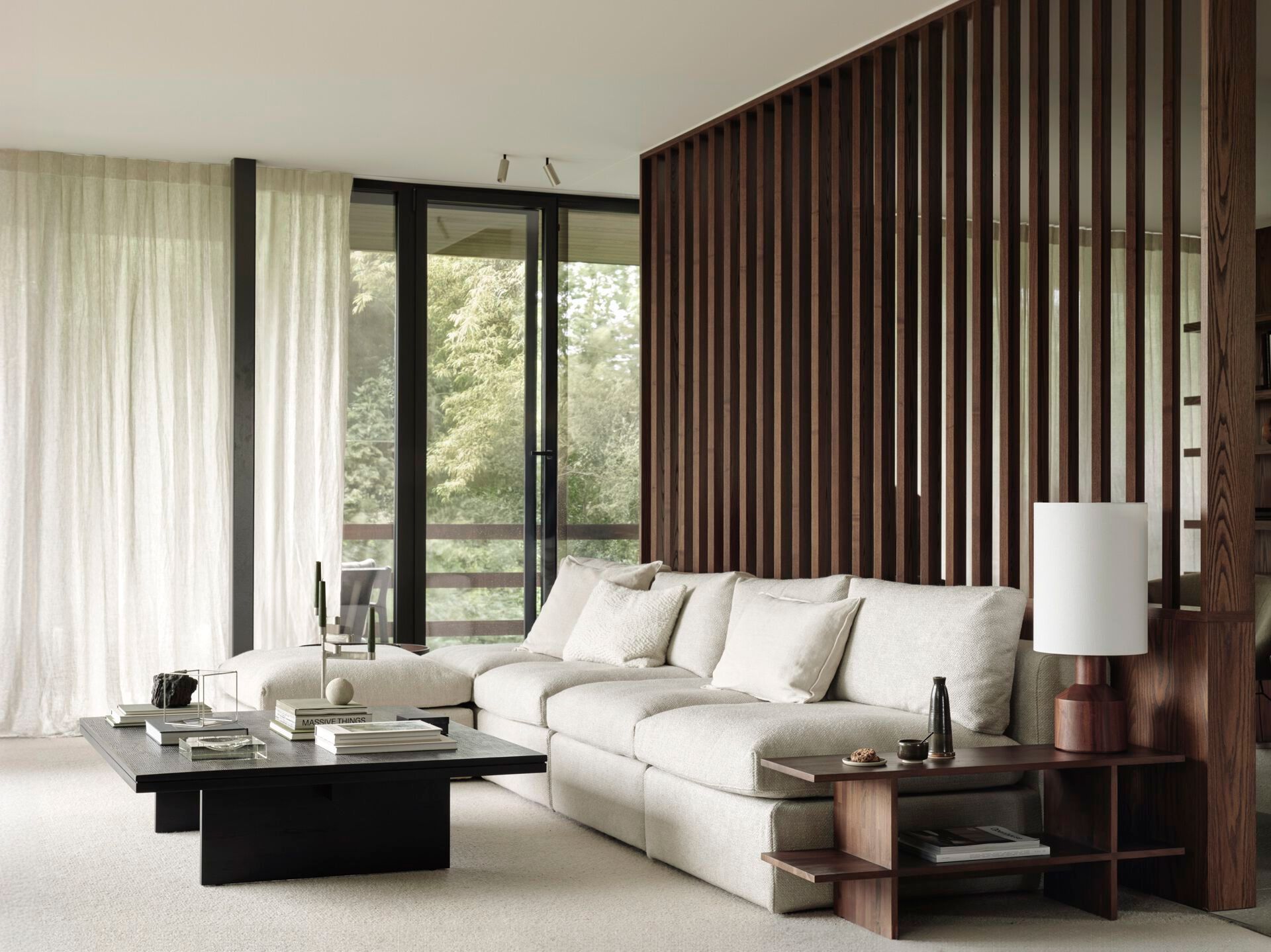 Консоль / журнальный столик из тикового дерева Ethnicraft Кабуки ARCH-00044625 - Вид №7