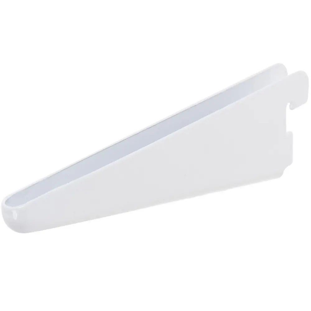 Кронштейн прямой двухрядный Larvij 17 см нагрузка до 83 кг цвет белый STLM-2154068 - Вид №1