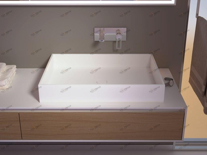 MOMA Design Тумба под умывальник из дерева подвесная одинарная sun-id-1398049