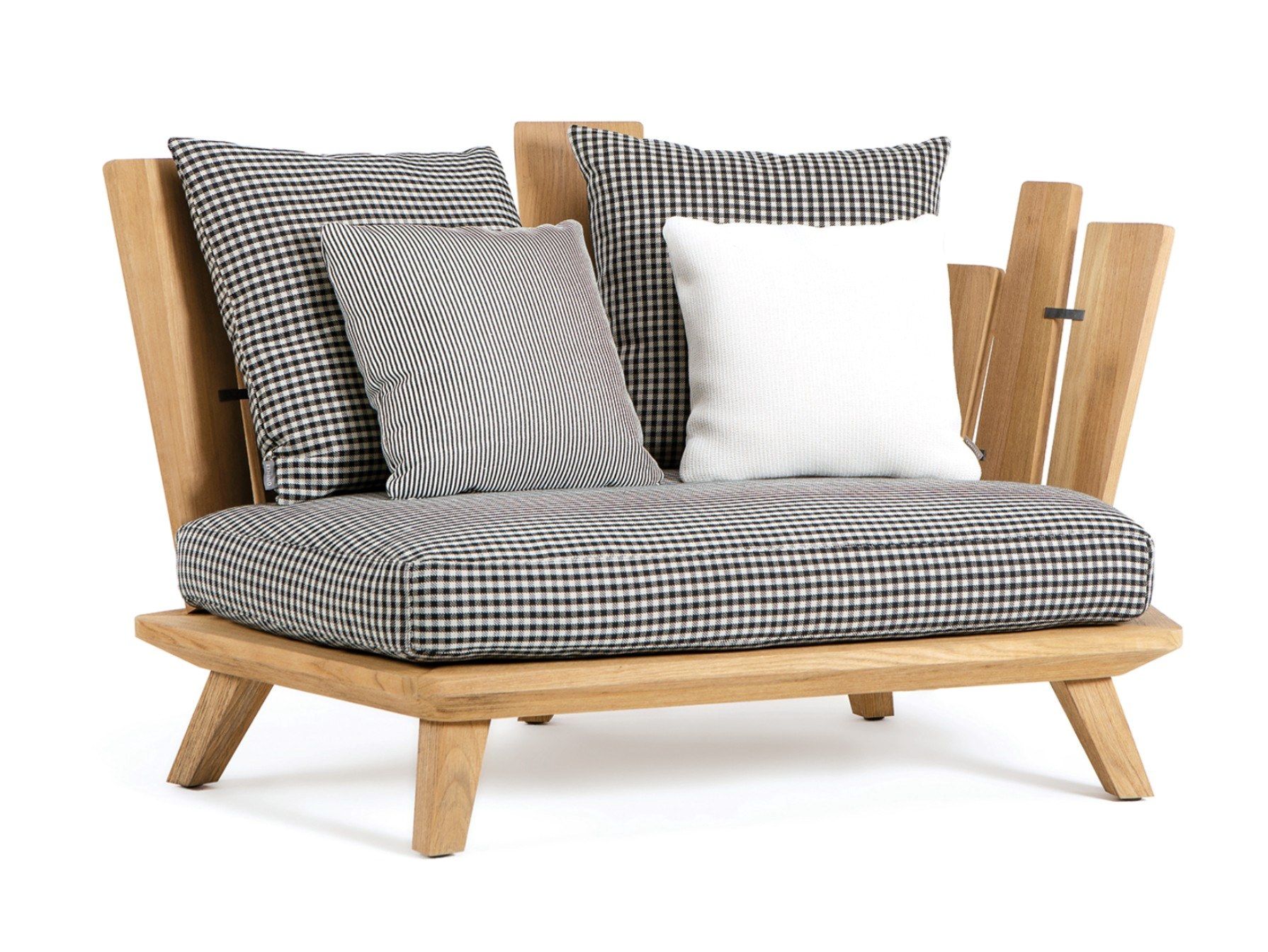 Садовое кресло из тикового дерева Ethimo Rafael ARCH-00099488 - Вид №16