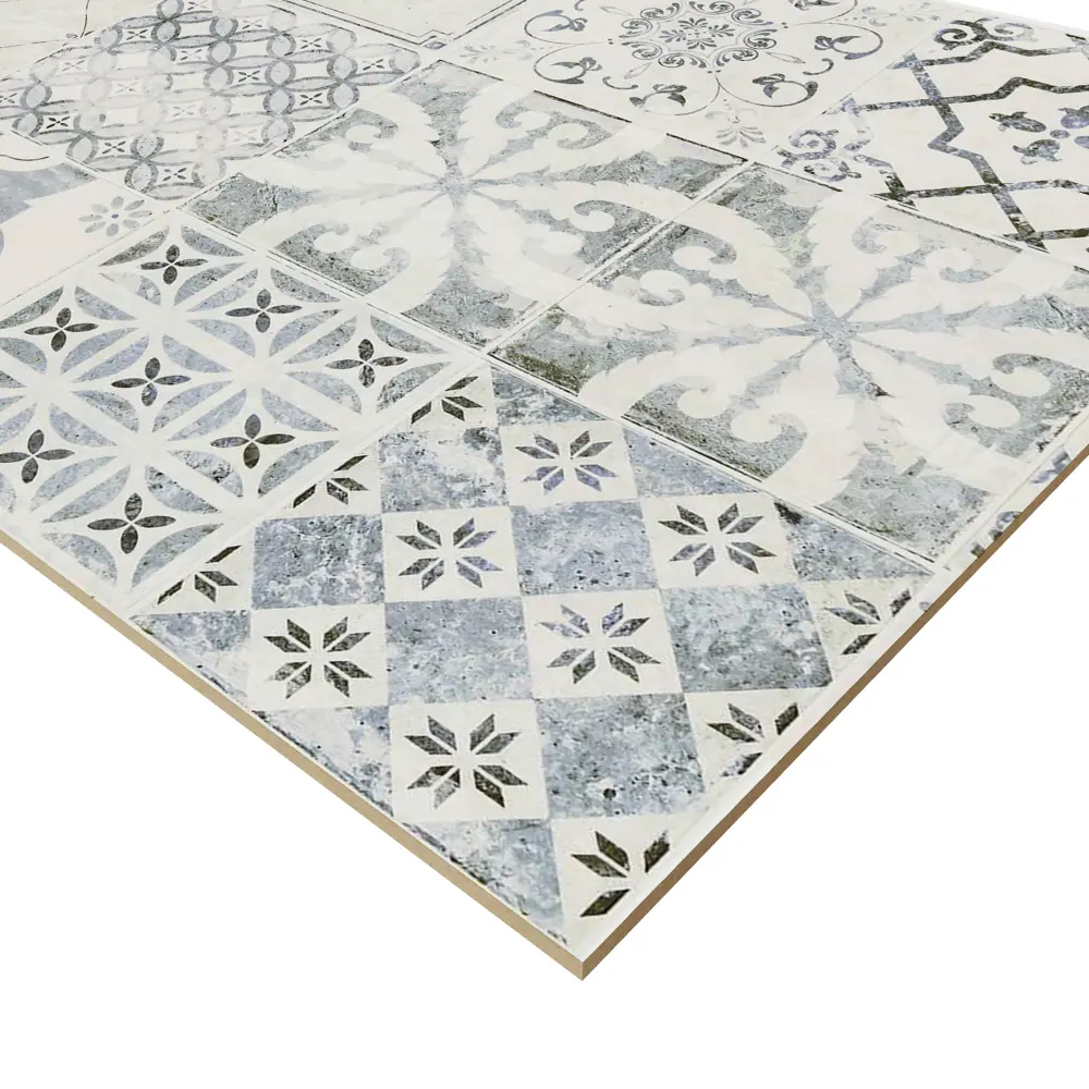 Стеновая панель Азулежу L008 240x0.6x60 см МДФ цвет серый Santreyd STLM-2006349 - Вид №1