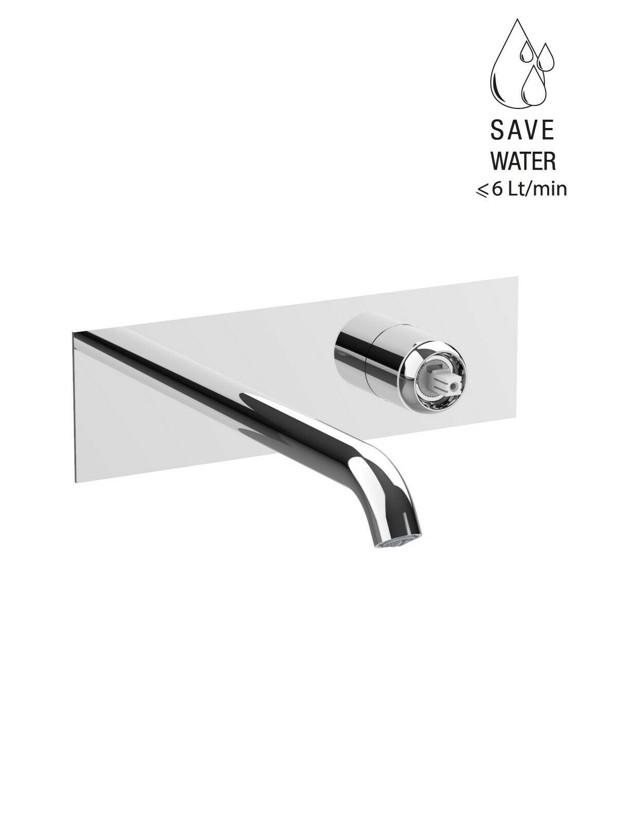 Настенный смеситель для раковины с 2 отверстиями без слива Rubinetterie Frattini Pepe XLS ARCH-00148159 - Вид №13