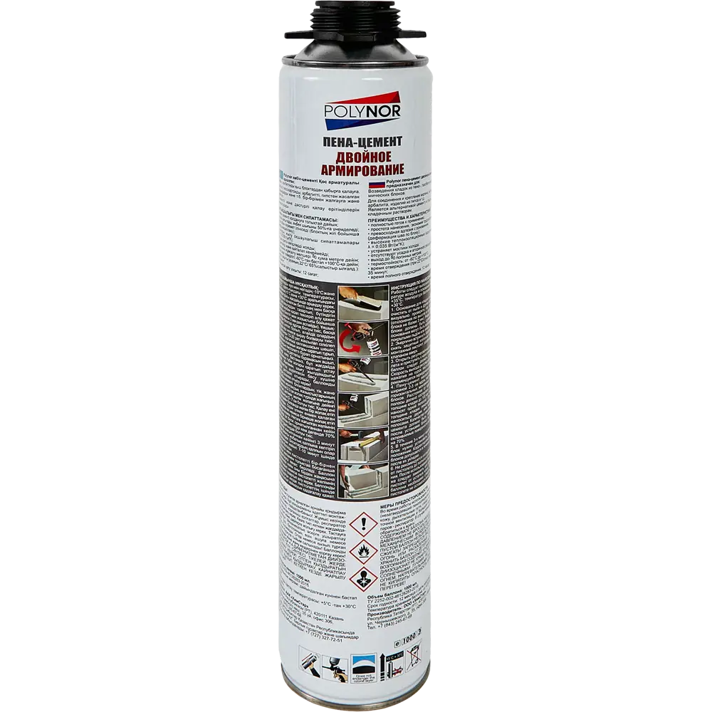 88698213 Пена-цемент Polynor двойное армирование 1000 мл STLM-1019553  - Вид №1