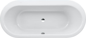 H2225110000001 Овальная ванна на каркасе, санитарный акрил LAUFEN PRO