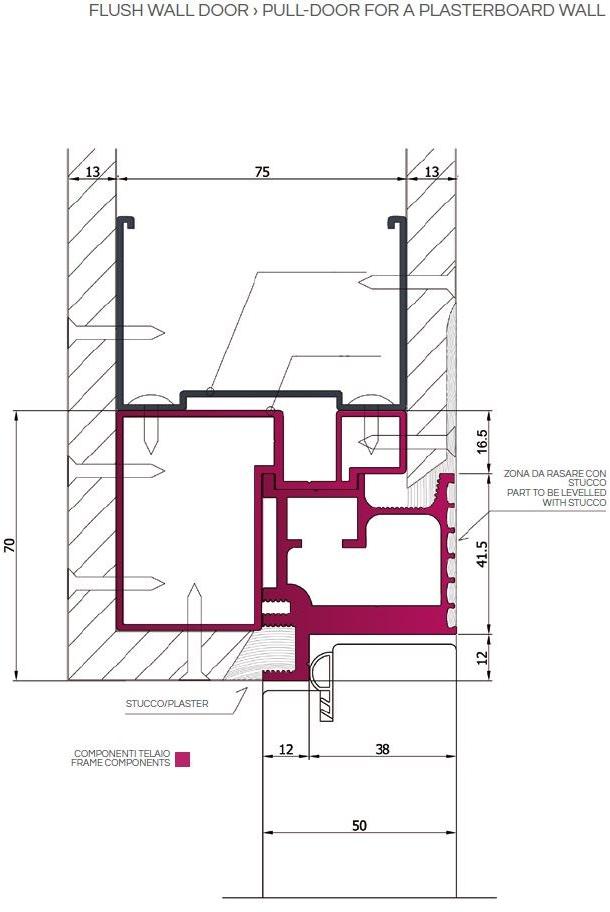PLAN® Распашная дверь из алюминия и стекла заподлицо со стеной sun-id-1464541 - Вид №9