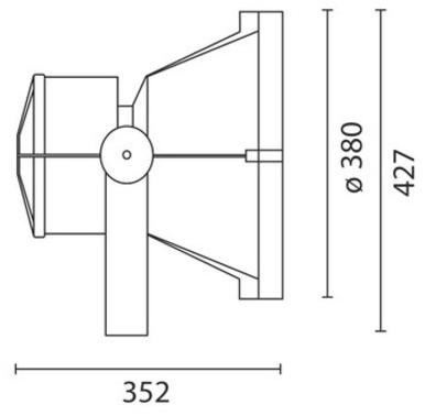 iGuzzini Регулируемый светодиодный проектор для улицы Woody sun-id-1444260 - Вид №9