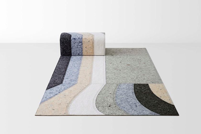 GAN Прямоугольный коврик ручной работы из синтетического волокна Nuances sun-id-1427602 - Вид №8