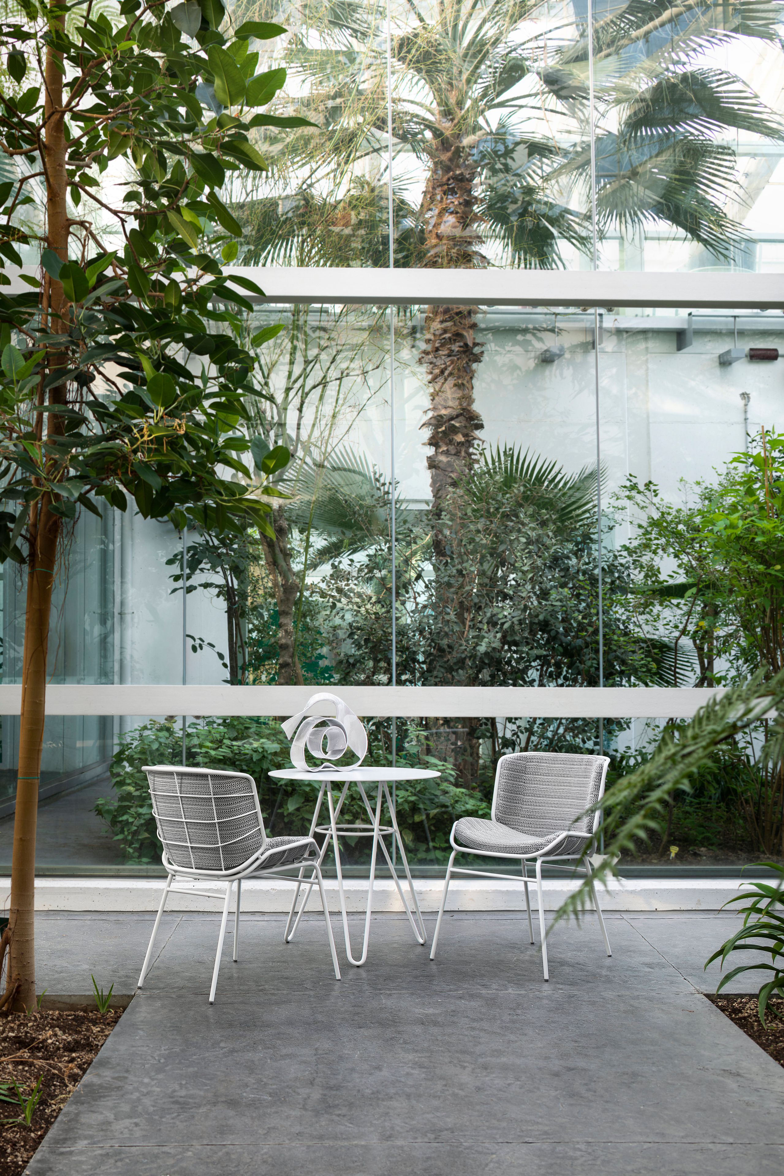 Круглый металлический стол для контракта TrabA' Self ARCH-00049403 - Вид №7