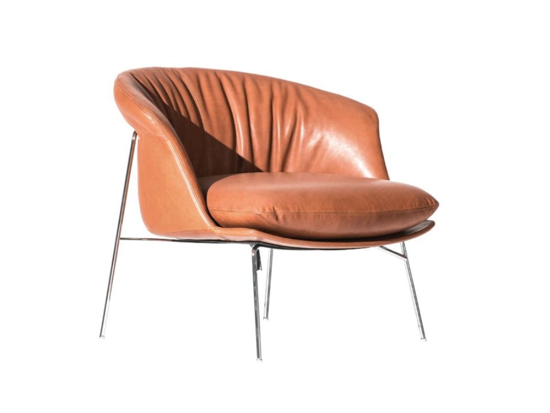 Кожаное кресло с подлокотниками Driade ARCH-00139914