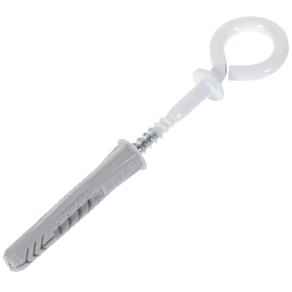 Дюбель универсальный Fischer UX с крюком-кольцом 8x50 мм нейлон цвет белый 2 шт STLM-2085303 - Вид №1