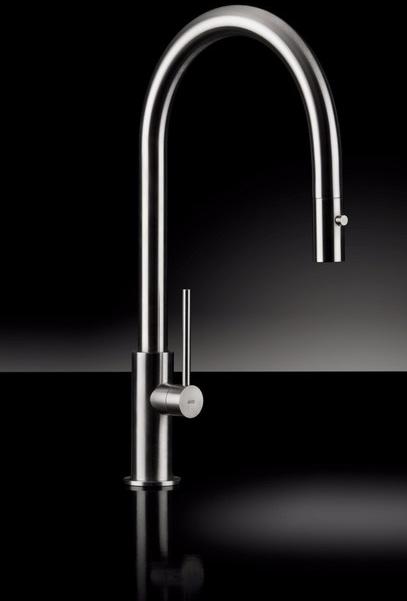 MGS Смеситель для кухни на одно отверстие из нержавеющей стали Spin sun-id-1354631 - Вид №2