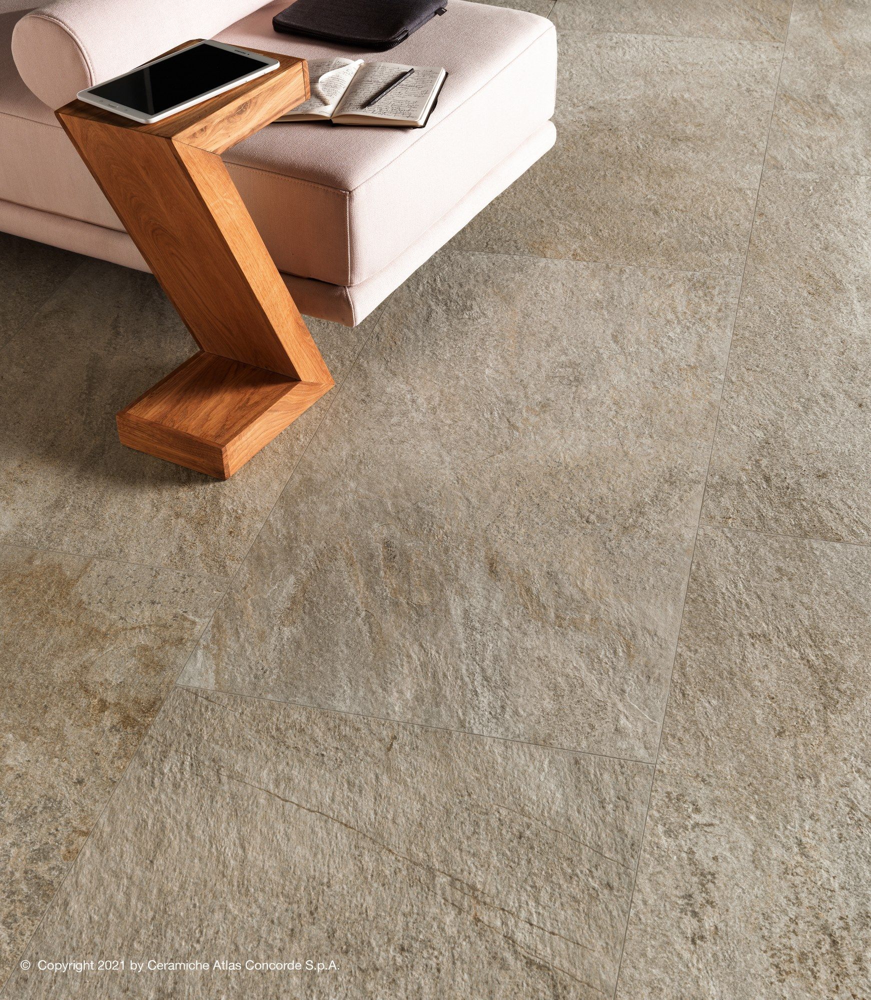 Пол / облицовка керамогранита с эффектом камня Atlas Concorde Norde ARCH-00026085 - Вид №14