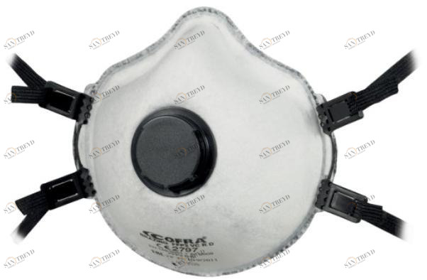 COFRA Маска многоразовая ffp 2 с клапаном Extreme carbon sun-id-1352520