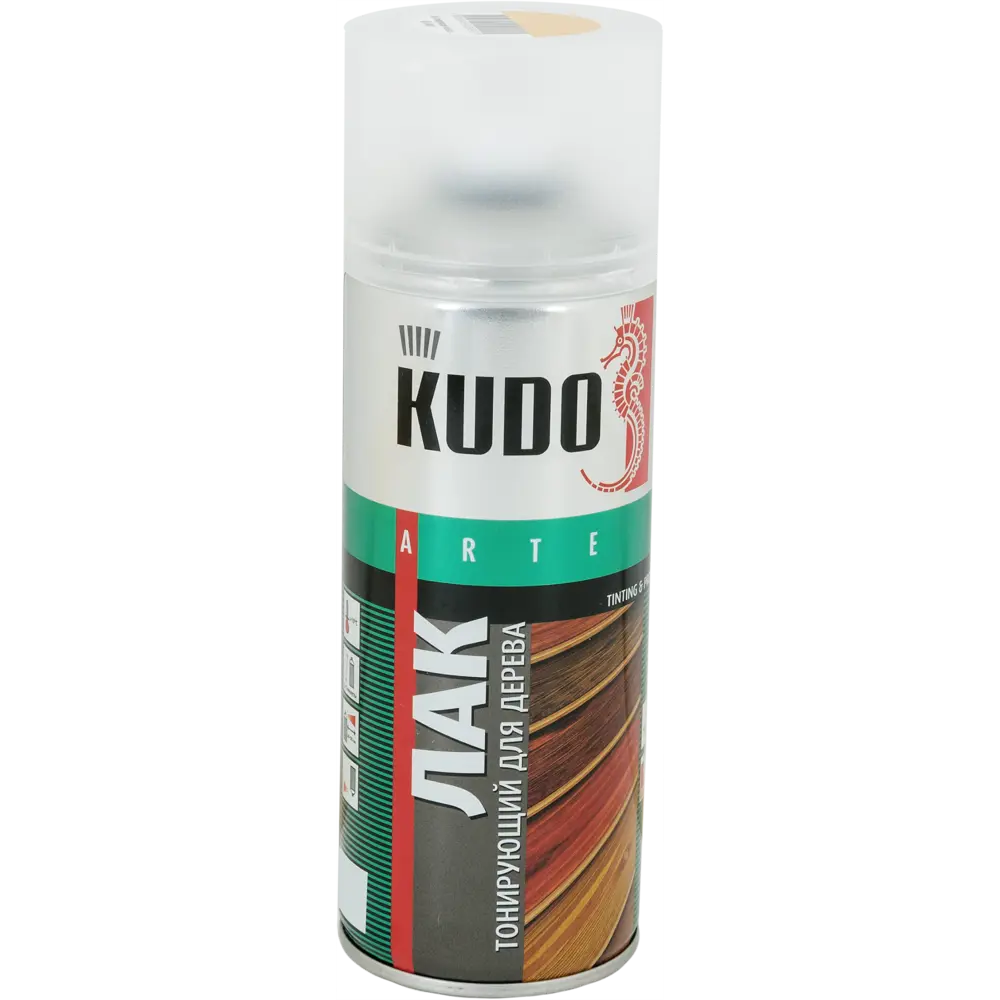 Лак тонирующий для дерева Kudo акриловый цвет сосна 520 мл STLM-2054830