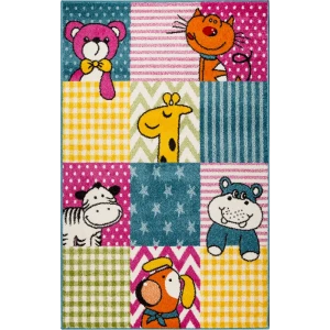 Ковёр «Art kids» LM07, 1x1.5 м, цвет синий