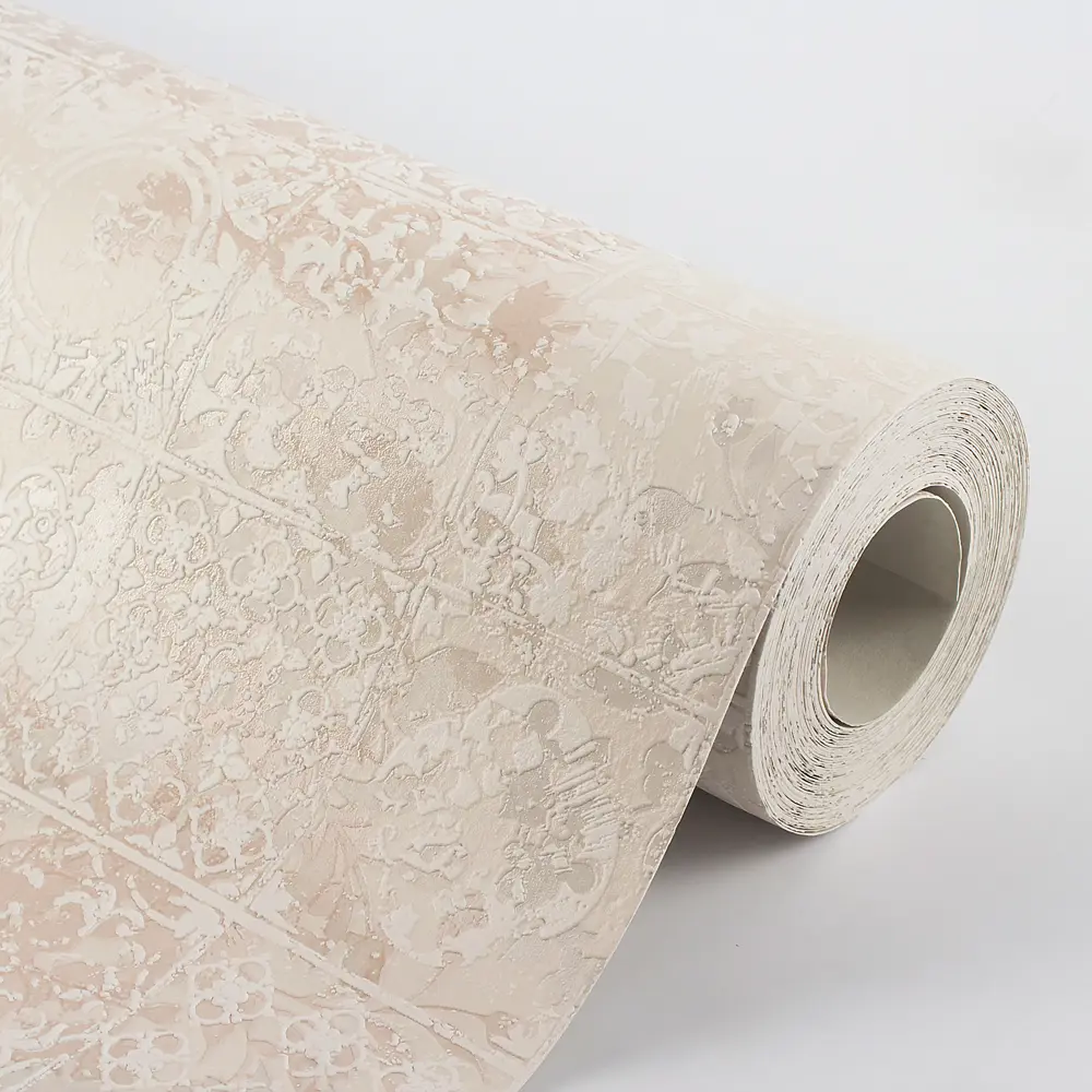 Обои виниловые Нэнси бежевые 0.53х10 м 0211-1 Santreyd STLM-2023432 - Вид №2