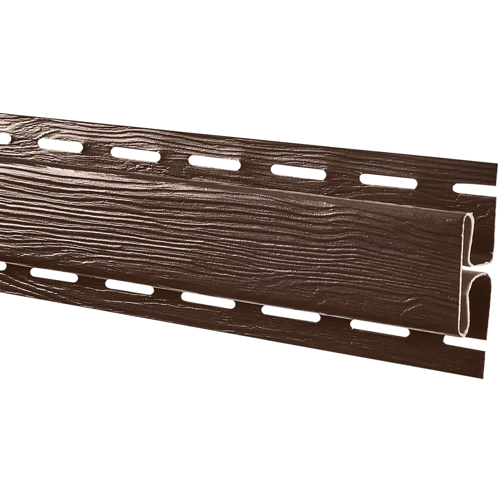 H-профиль для сайдинга MONLID цвет коричневый STLM-2210322