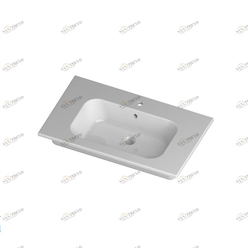 QS08651101 Встроенная раковина под столешницу овальная Disegno Ceramica 