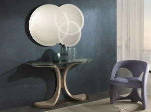 Carpanelli Консоль из дерева и стекла Mistral Mb62-62b-45