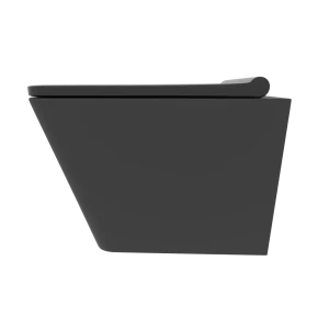 Унитаз подвесной Culto Jet безободковый с сиденьем микролифт цвет черный