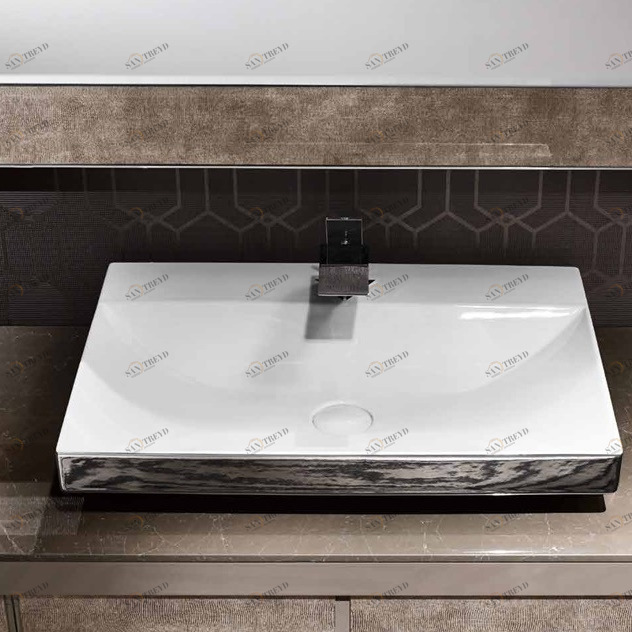 9295R02 Встроенная раковина под столешницу овальная MILLDUE 