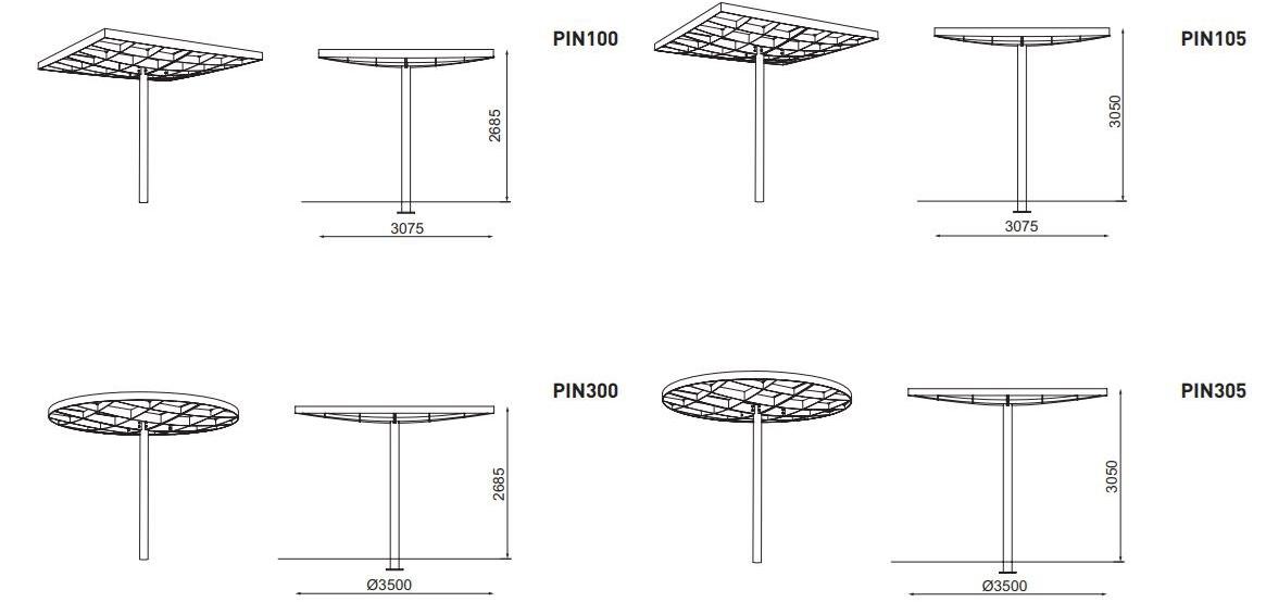 mmcité1 Многофункциональный навес с подсветкой sun-id-1400510 - Вид №9