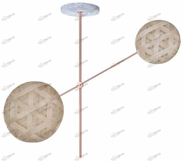 Forestier Потолочный светильник отраженного света Chanpen sun-id-1497098