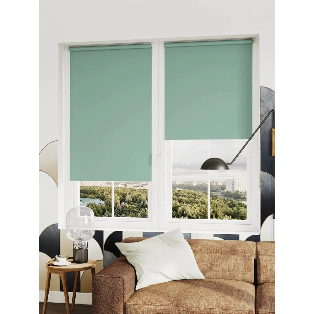 Штора рулонная Сансет 200x175 см шалфей DOMLEGRAND STLM-2022923 - Вид №5