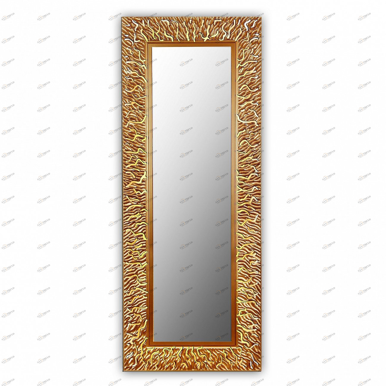 Зеркало прямоугольное бронза CORAL L IN SHAPE CORAL 00-3860101 Бронза